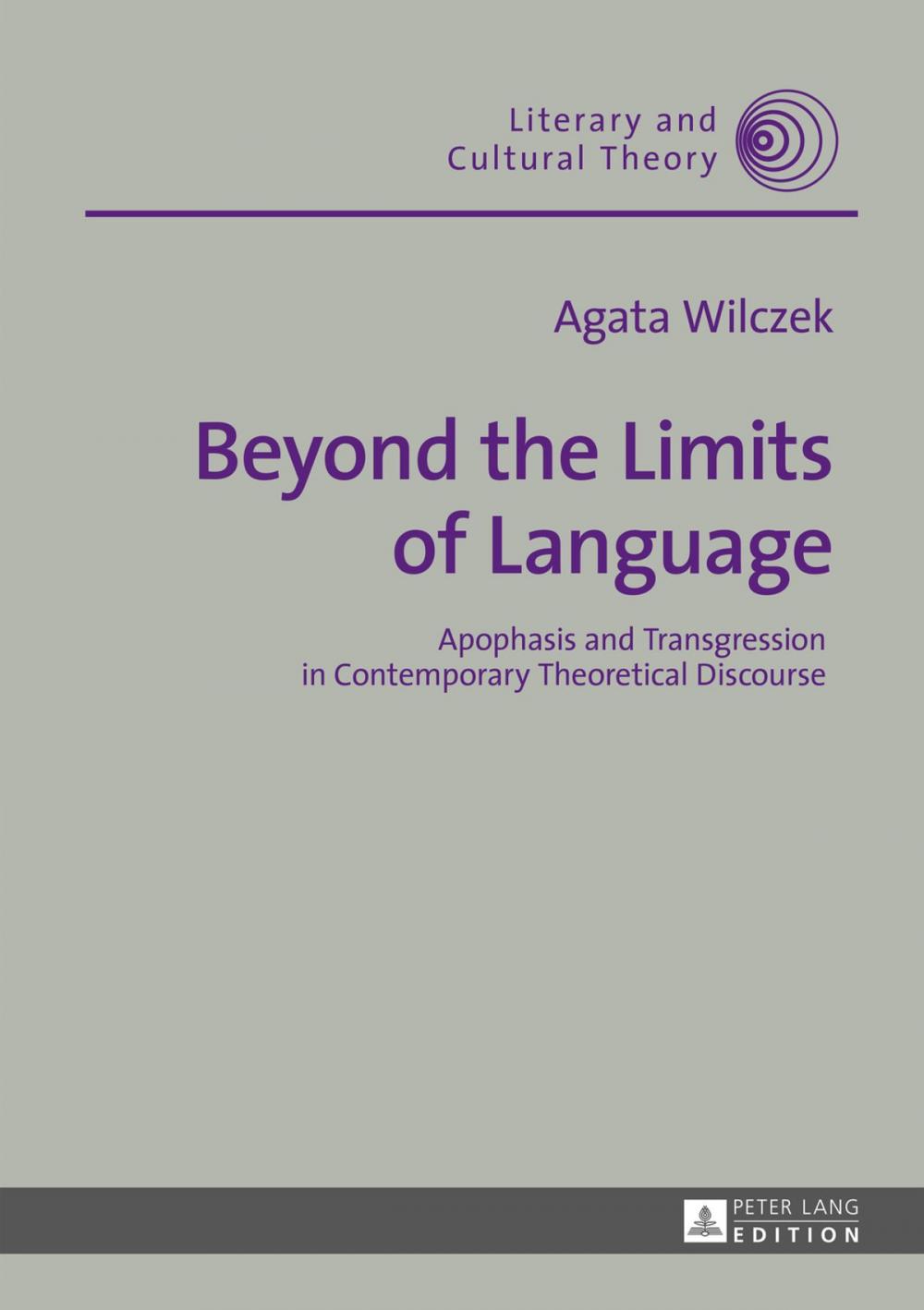 Big bigCover of Beyond the Limits of Language