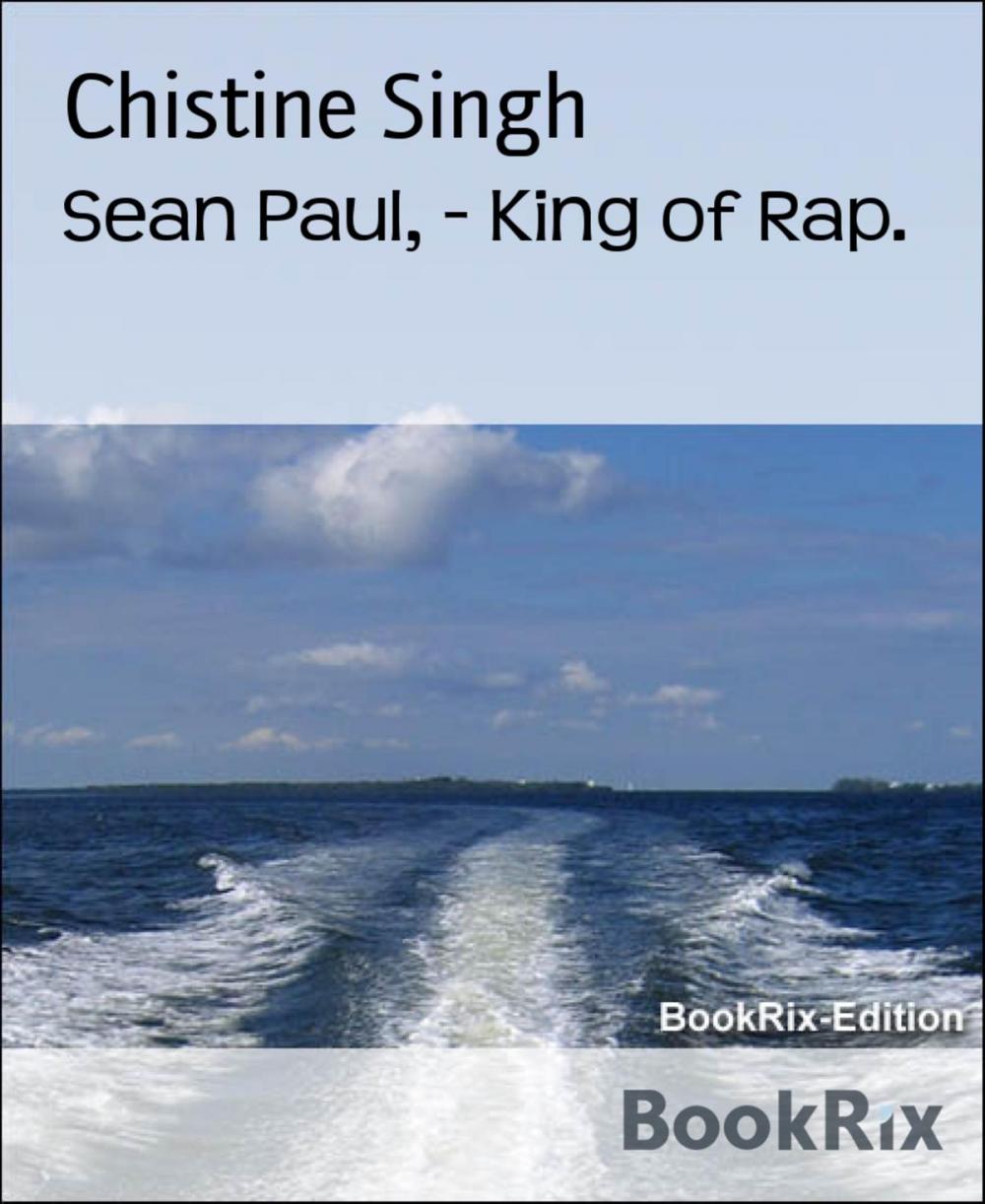 Big bigCover of Sean Paul, - King of Rap.