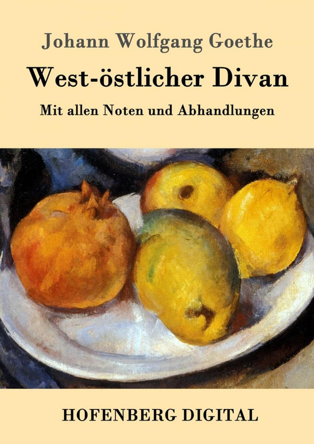 Big bigCover of West-östlicher Divan