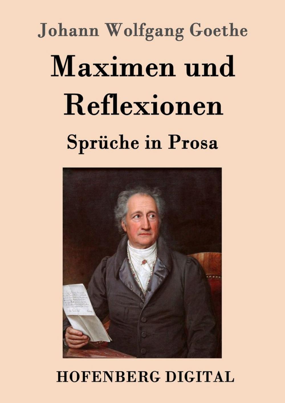 Big bigCover of Maximen und Reflexionen