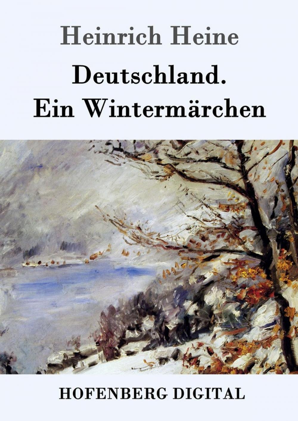 Big bigCover of Deutschland. Ein Wintermärchen