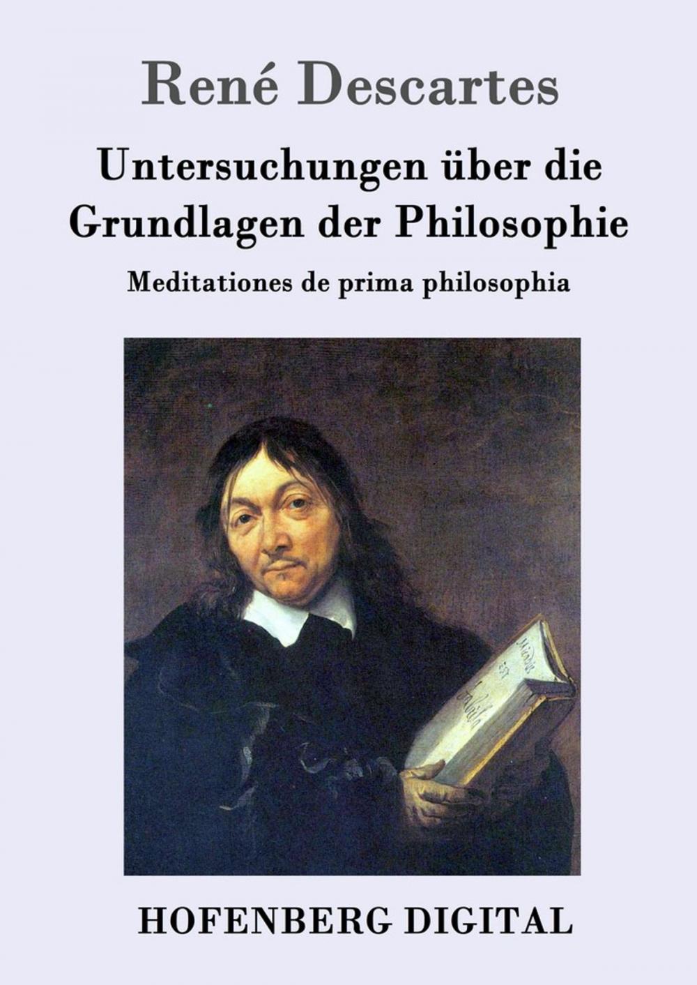 Big bigCover of Untersuchungen über die Grundlagen der Philosophie