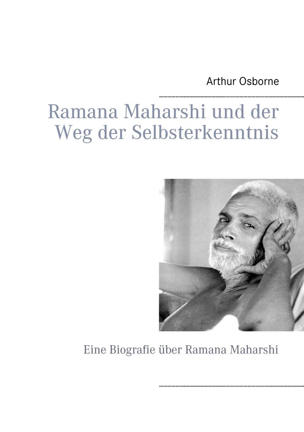 Big bigCover of Ramana Maharshi und der Weg der Selbsterkenntnis