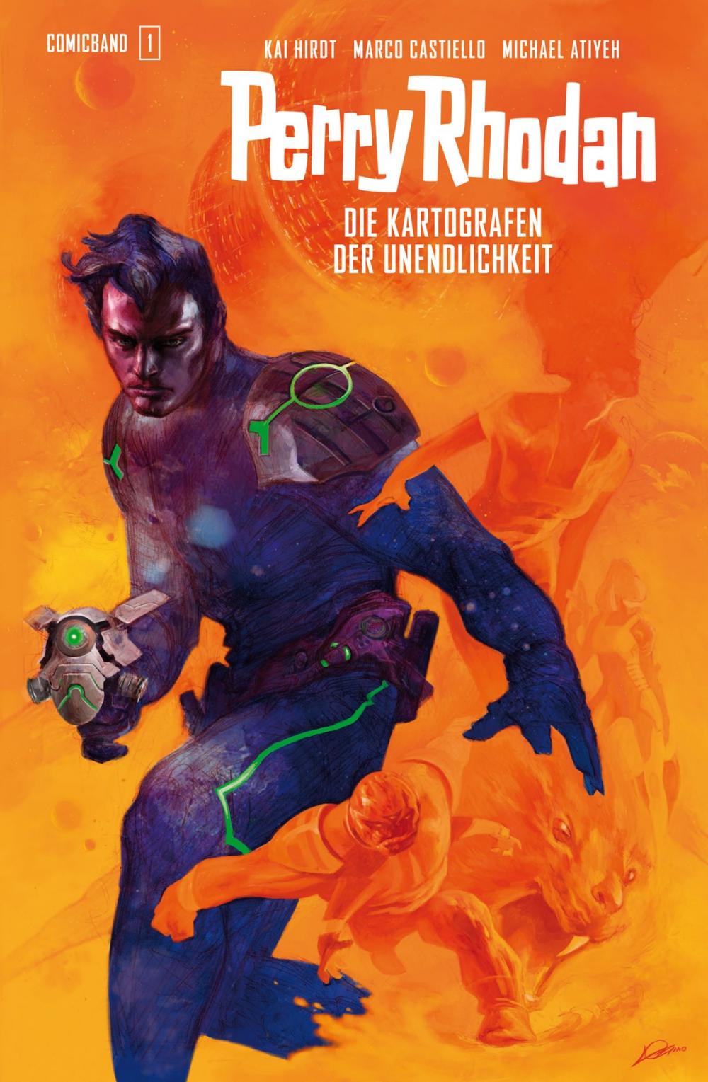 Big bigCover of Perry Rhodan Comicband 1: Die Kartografen der Unendlichkeit