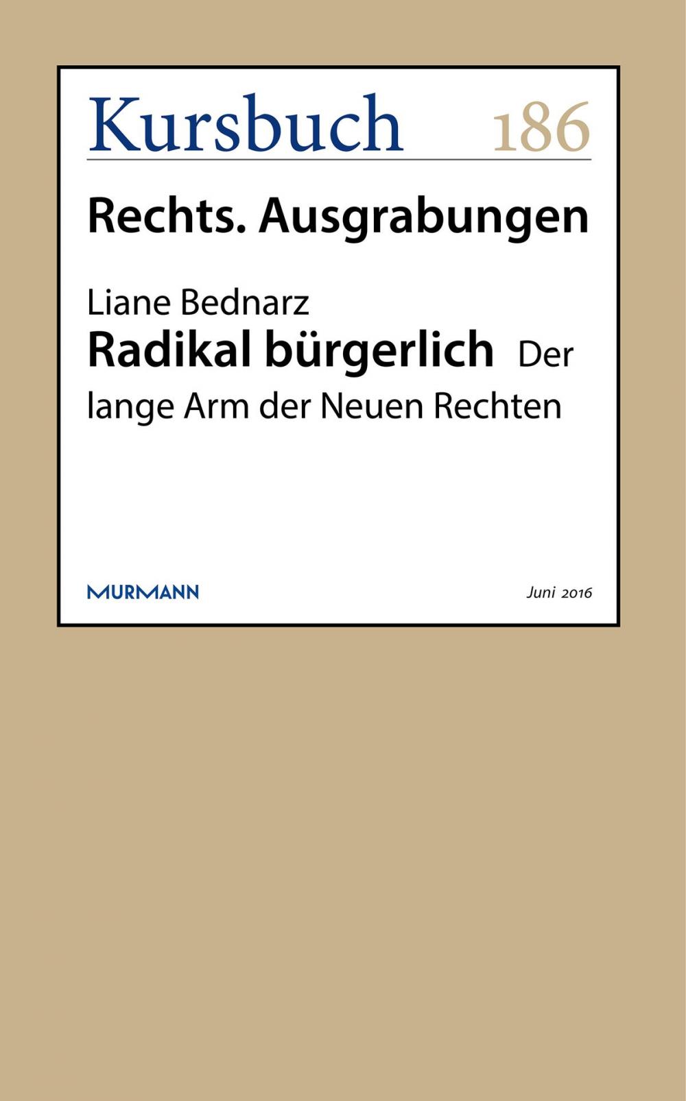 Big bigCover of Radikal bürgerlich