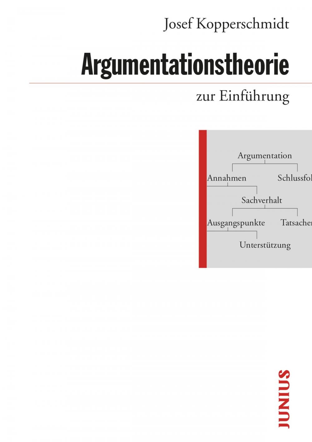 Big bigCover of Argumentationstheorie zur Einführung