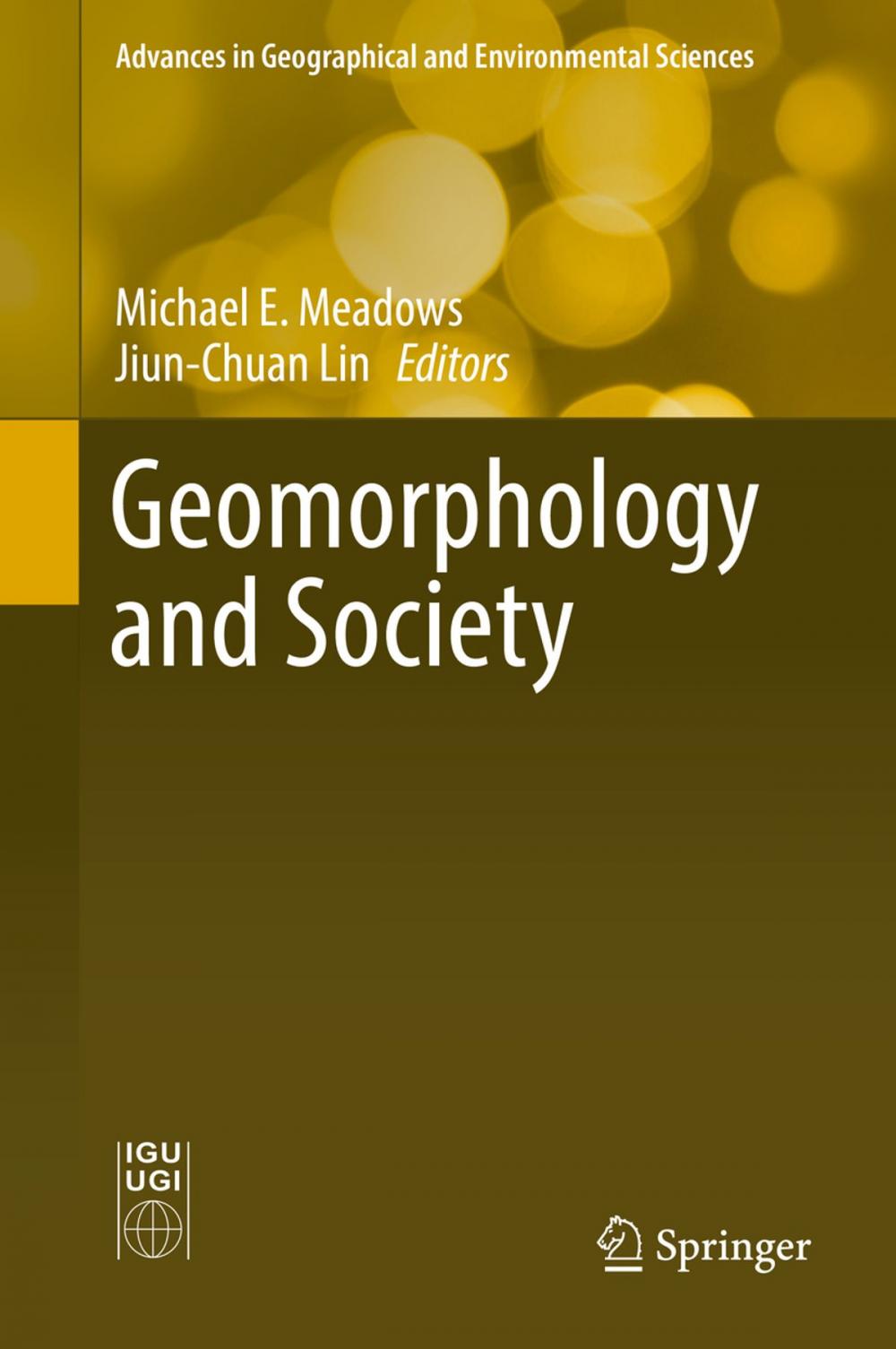 Big bigCover of Geomorphology and Society