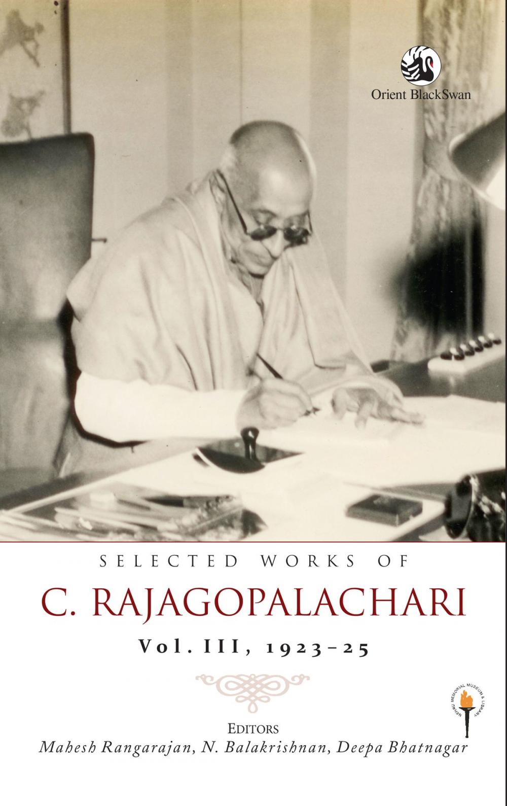 Big bigCover of Selected Works of C. Rajagopalachari Volume III, 192325