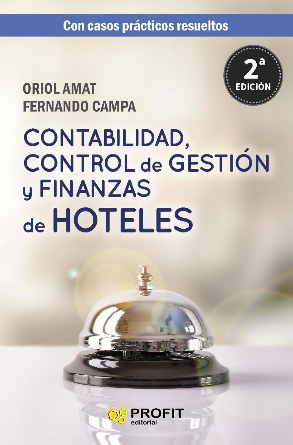 Big bigCover of Contabilidad, control de gestión y finanzas de hoteles