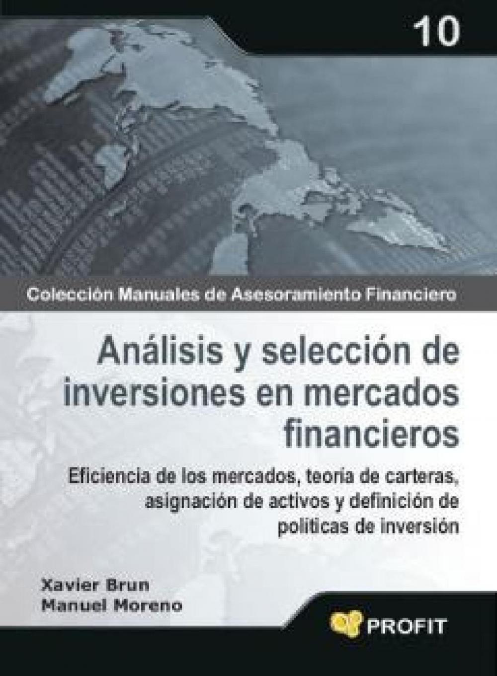 Big bigCover of Análisis y selección de inversiones en mercados financieros