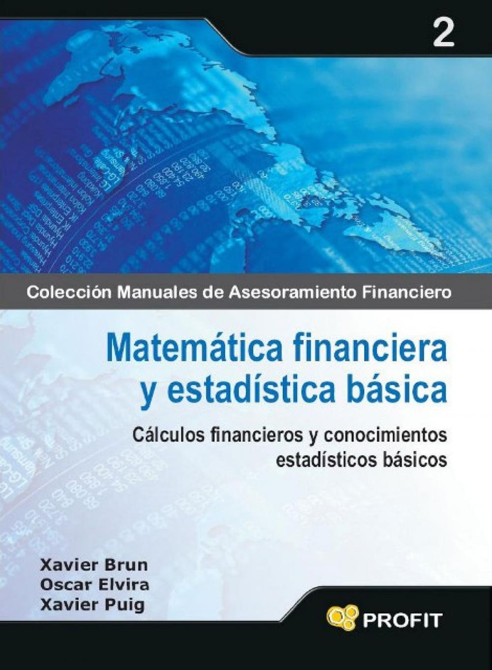 Big bigCover of Matemática financiera y estadística básica