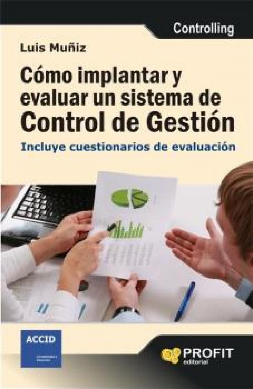 Big bigCover of Cómo implantar y evaluar un sistema de control de gestión