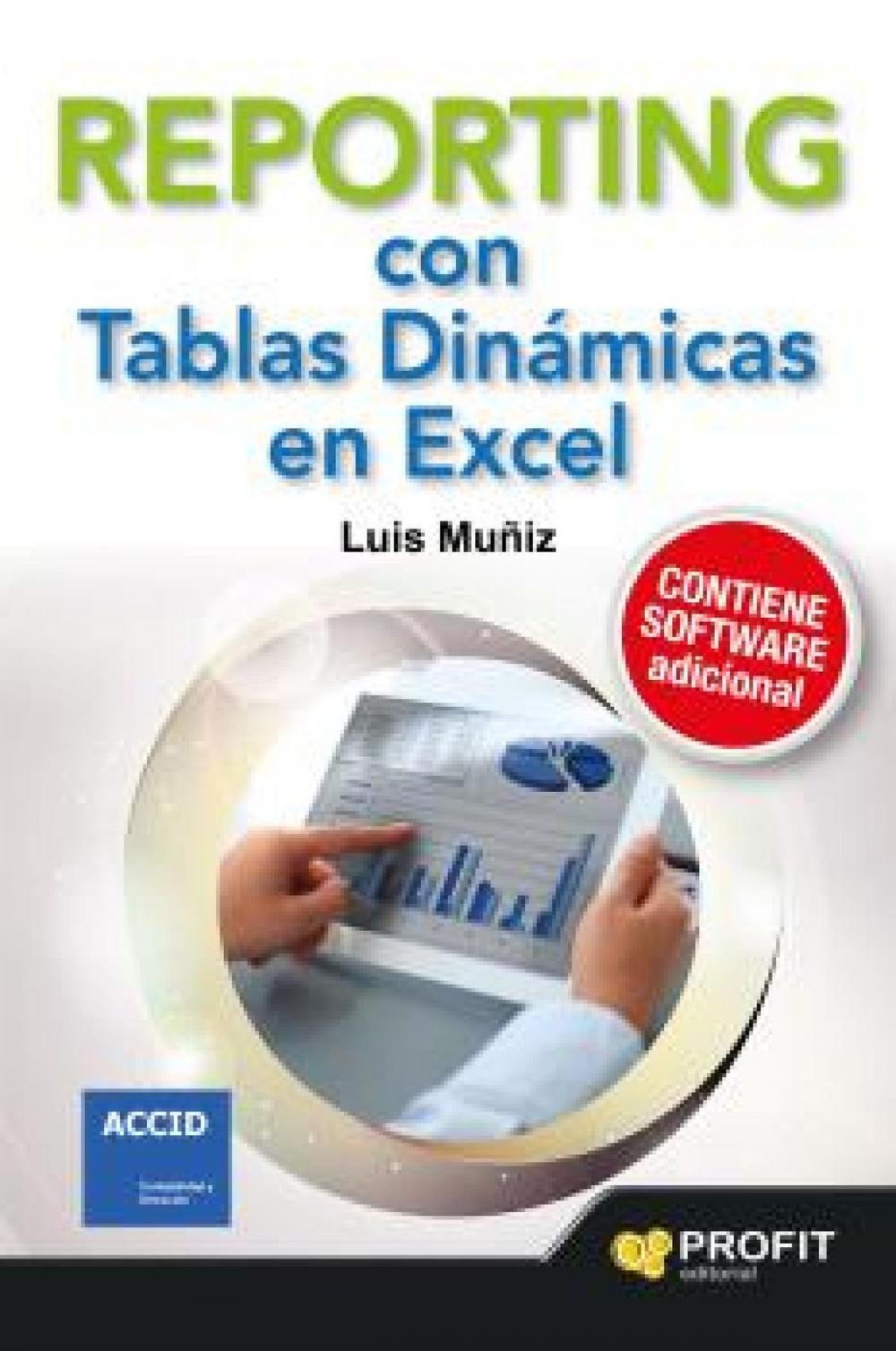 Big bigCover of Reporting con tablas dinámicas en Excel