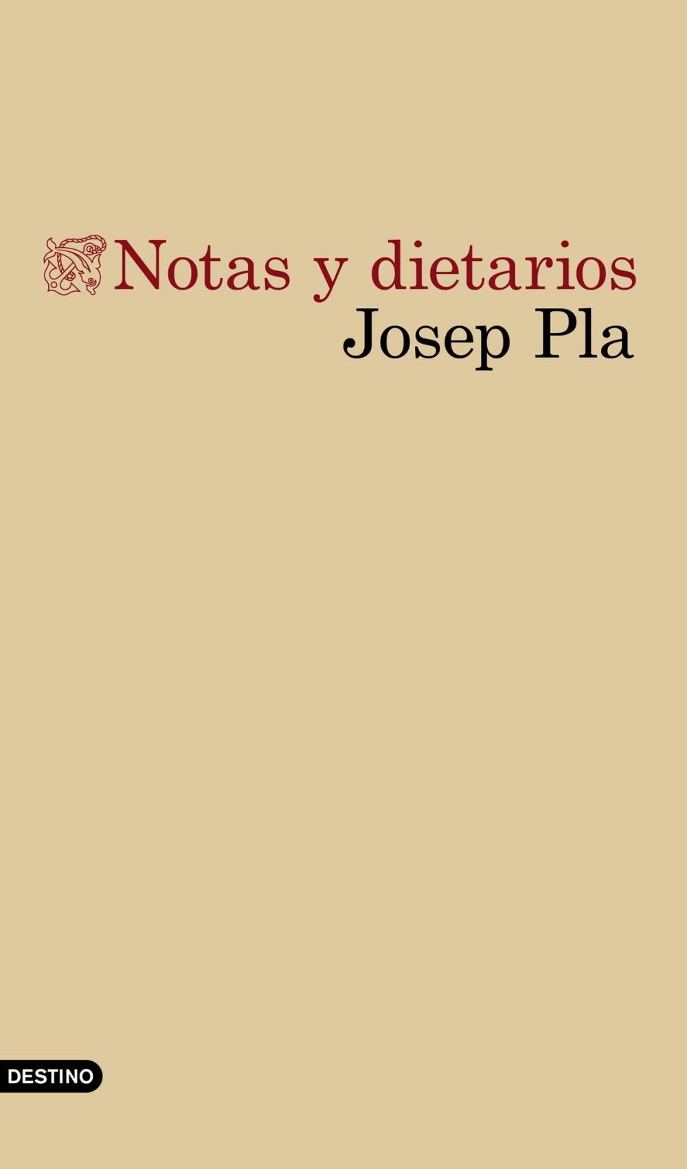 Big bigCover of Notas y dietarios