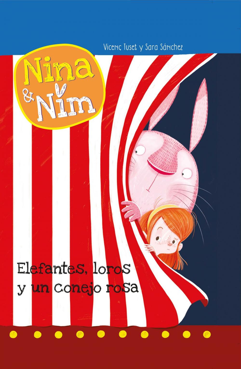 Big bigCover of Elefantes, loros y un conejo rosa (Serie Nina y Nim)