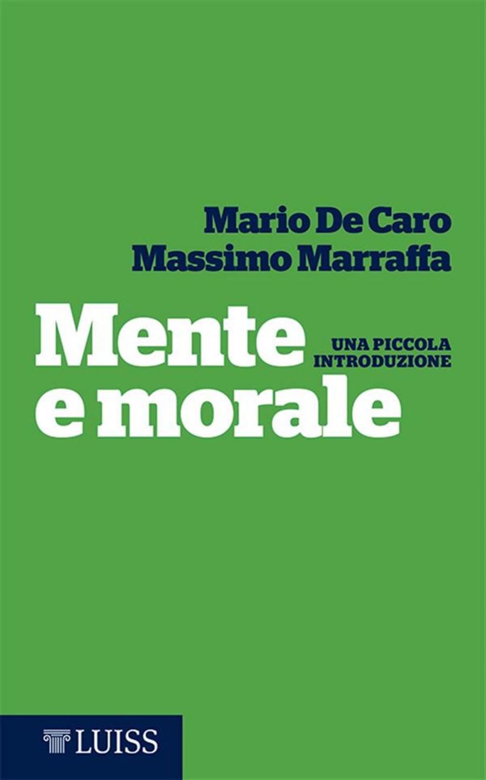 Big bigCover of Mente e morale