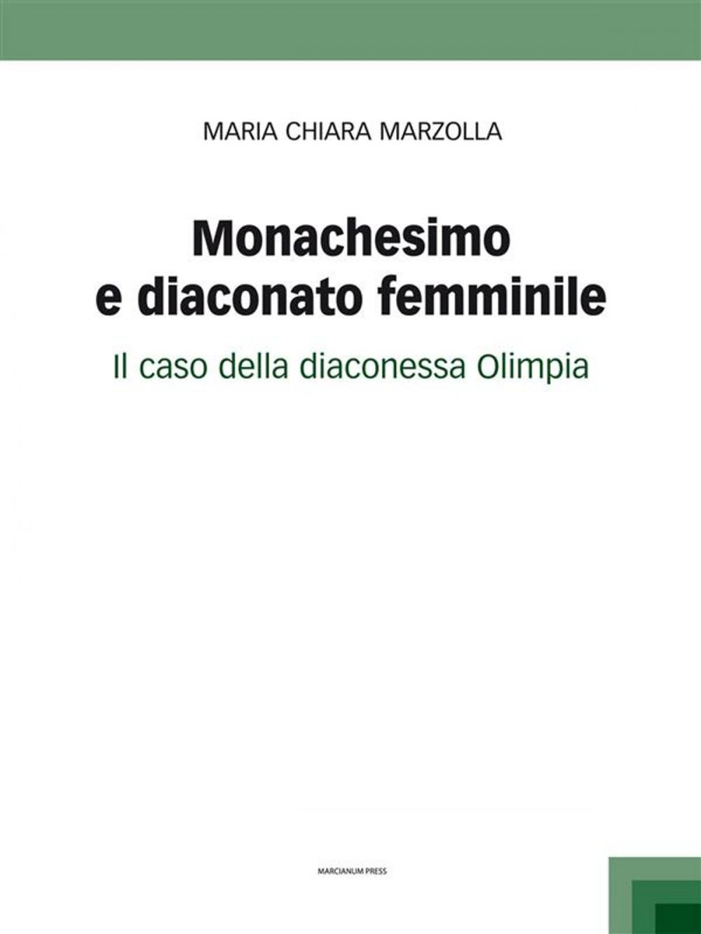 Big bigCover of Monachesimo e diaconato femminile