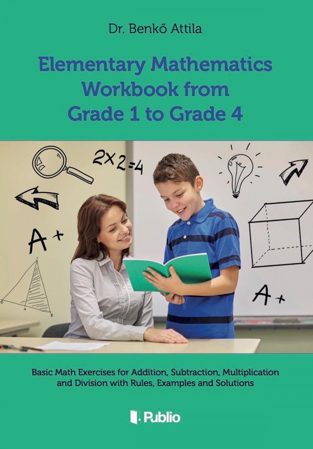 Big bigCover of Elementary Mathematics Workbook from Grade 1 to Grade 4