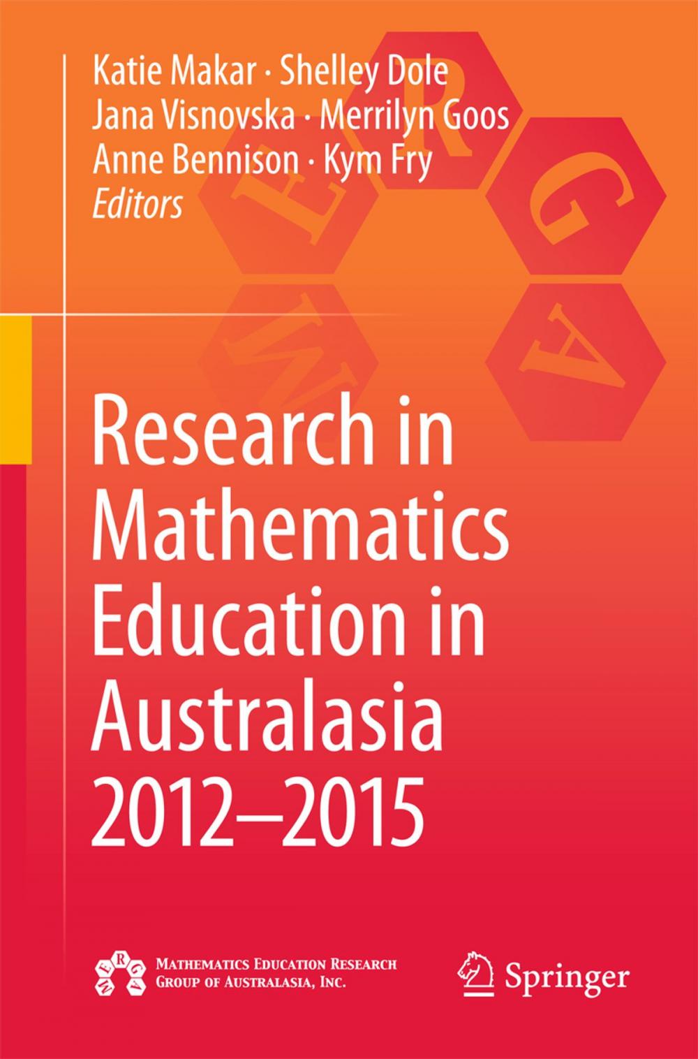 Big bigCover of Research in Mathematics Education in Australasia 2012-2015