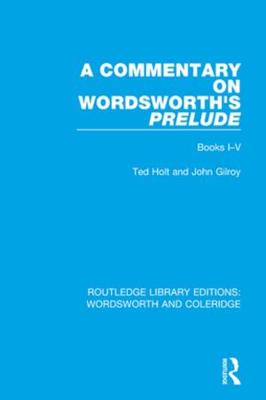 Book cover of A Commentary on Wordsworth's Prelude