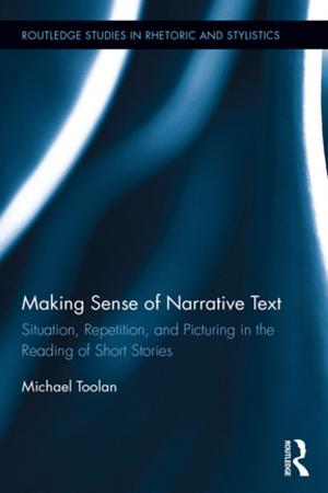 Cover of the book Making Sense of Narrative Text by Andrés Barba, Edmund White