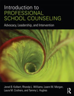 Cover of the book Introduction to Professional School Counseling by Marjorie Boulton