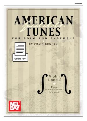 Book cover of American Fiddle Tunes for Solo and Ensemble - Violin 1&2
