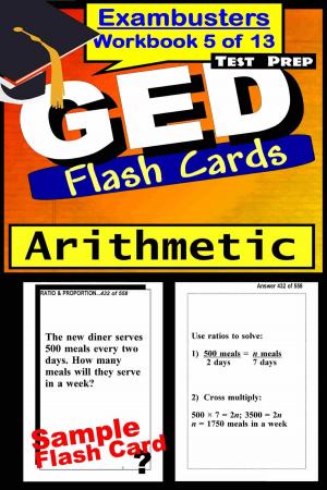 bigCover of the book GED Test Prep Arithmetic Review--Exambusters Flash Cards--Workbook 5 of 13 by 