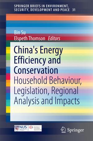 Cover of the book China's Energy Efficiency and Conservation by Costantino Balestra, Peter Germonpré