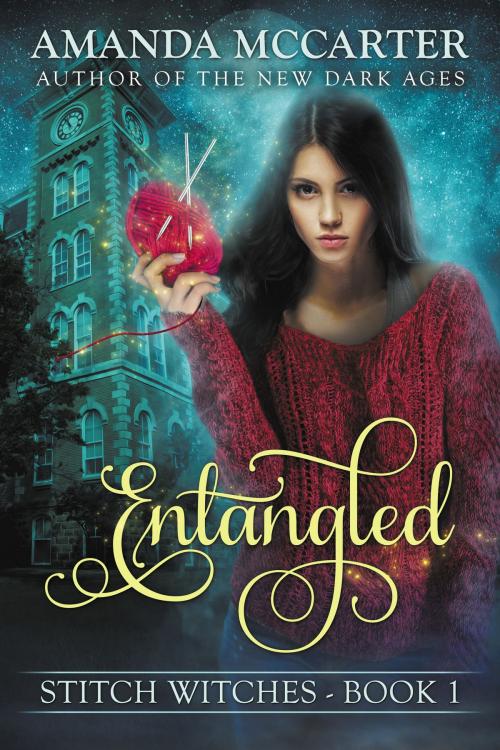 Cover of the book Entangled by Amanda McCarter, Evil Panda Press