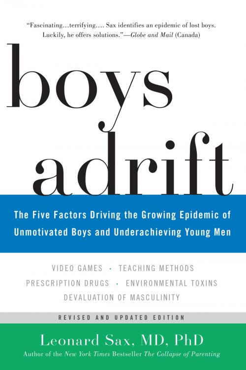 Cover of the book Boys Adrift by Leonard Sax, Basic Books