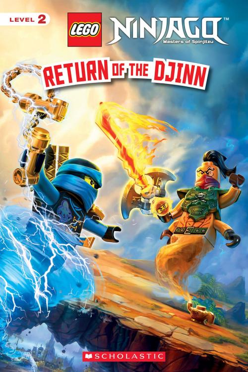 Cover of the book Return of the Djinn (LEGO Ninjago: Reader) by Kate Howard, Scholastic Inc.