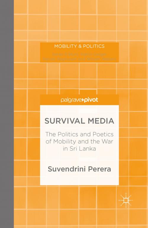 Cover of the book Survival Media by S. Perera, Palgrave Macmillan US