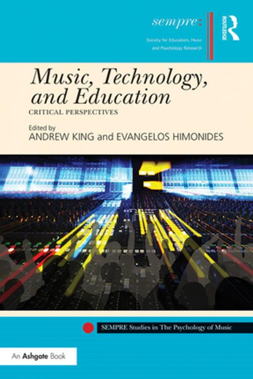 Cover of the book Music, Technology, and Education by , Taylor and Francis