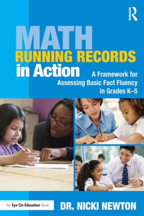 Cover of the book Math Running Records in Action by Nicki Newton, Taylor and Francis