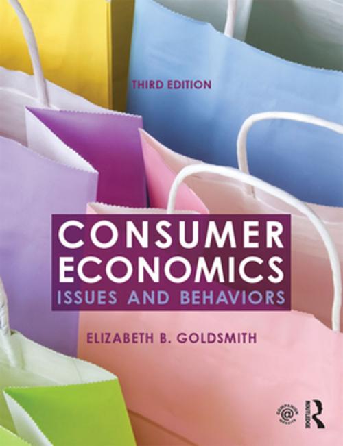 Cover of the book Consumer Economics by Elizabeth B. Goldsmith, Taylor and Francis