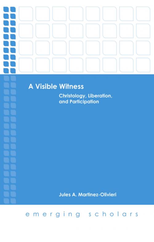 Cover of the book A Visible Witness by Jules A. Martinez-Olivieri, Fortress Press