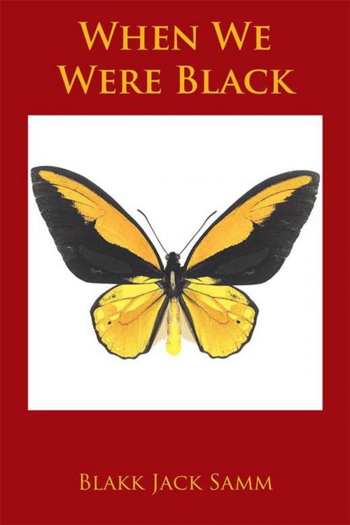 Cover of the book When We Were Black by Blakk Jack Samm, AuthorHouse