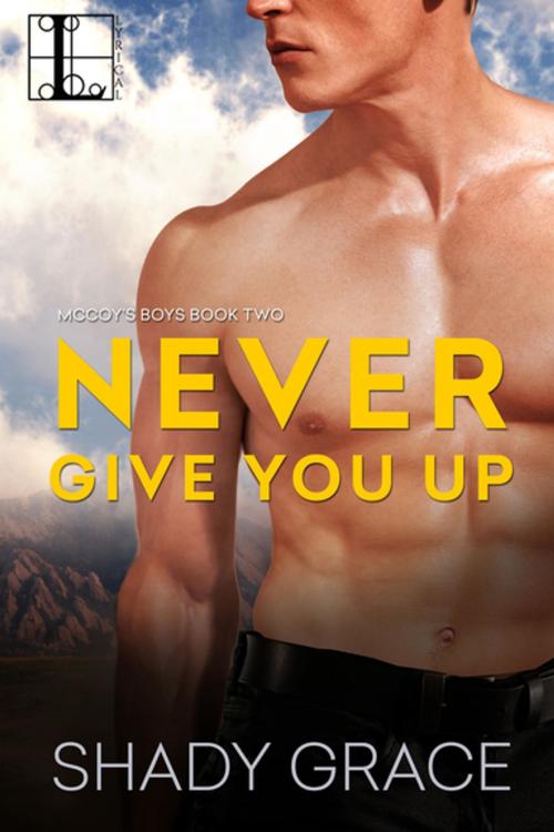 Cover of the book Never Give You Up by Shady Grace, Lyrical Press