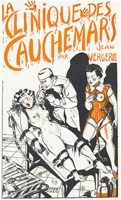 Cover of the book La Clinique des Cauchemars by Jean Vergerie, Digital Bazar SAS