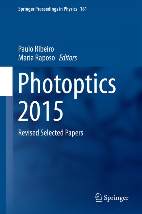 Cover of the book Photoptics 2015 by , Springer International Publishing