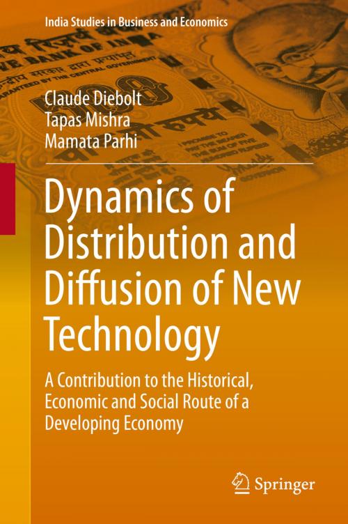 Cover of the book Dynamics of Distribution and Diffusion of New Technology by Claude Diebolt, Tapas Mishra, Mamata Parhi, Springer International Publishing