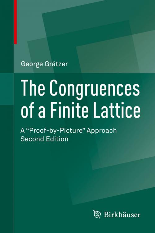 Cover of the book The Congruences of a Finite Lattice by George Grätzer, Springer International Publishing