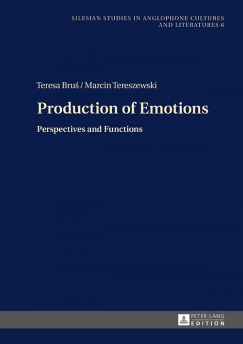 Cover of the book Production of Emotions by , Peter Lang