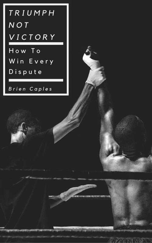 Cover of the book Triumph Not Victory by Brien Caples, BoD E-Short
