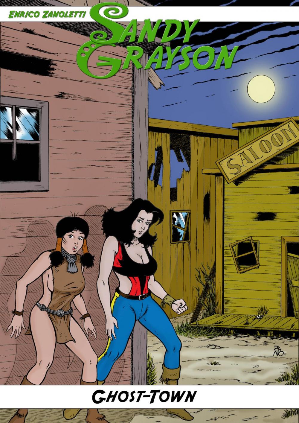 Big bigCover of Sandy Grayson: Ghost-Town