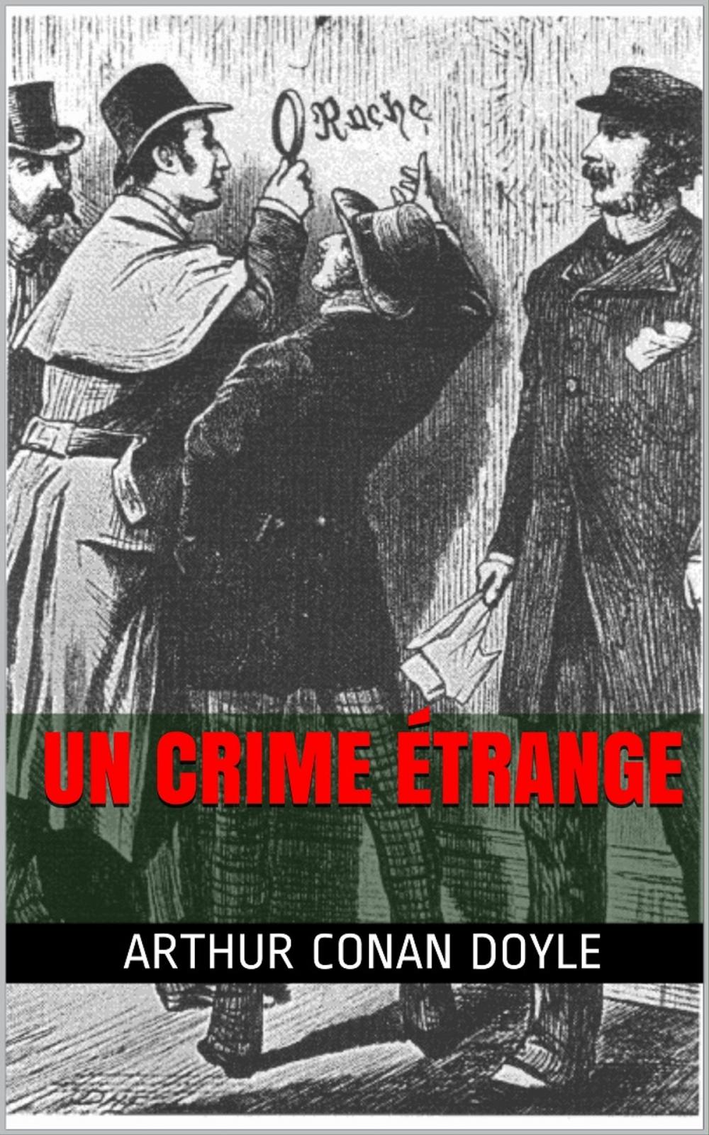 Big bigCover of Un crime étrange