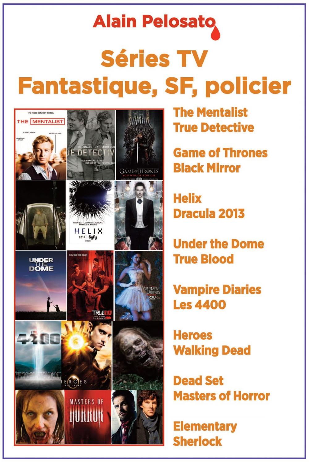 Big bigCover of Séries TV Fantastique SF Policier