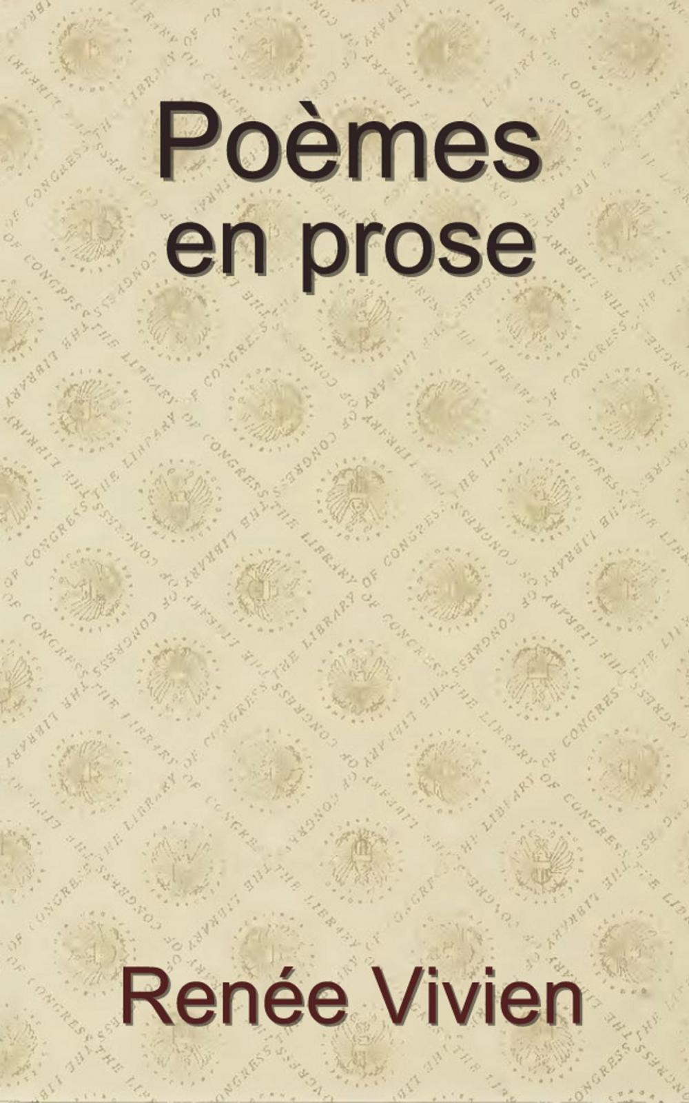 Big bigCover of Poèmes en Prose