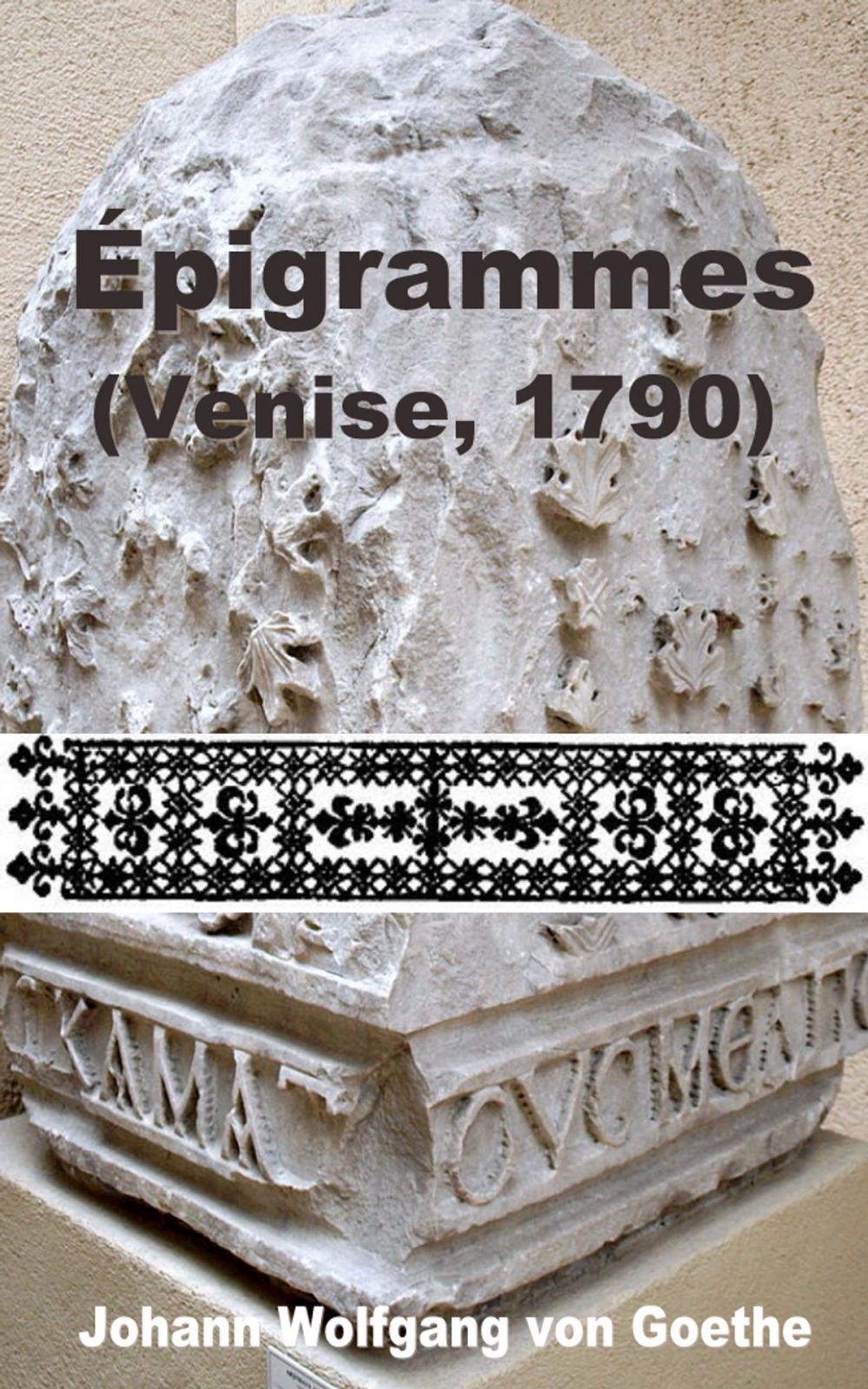 Big bigCover of Épigrammes (Venise, 1790)